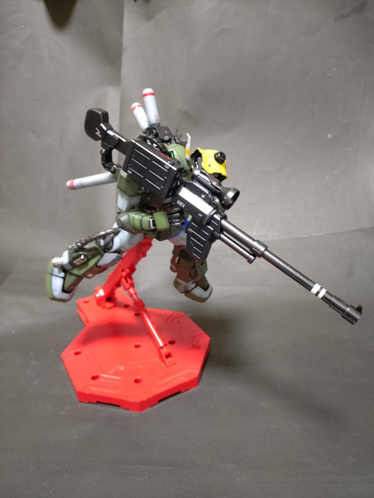 《MS-06R-1A改 バルクホルン中尉機》MG高機動型ザクII–4枚目/制作者：のぴお