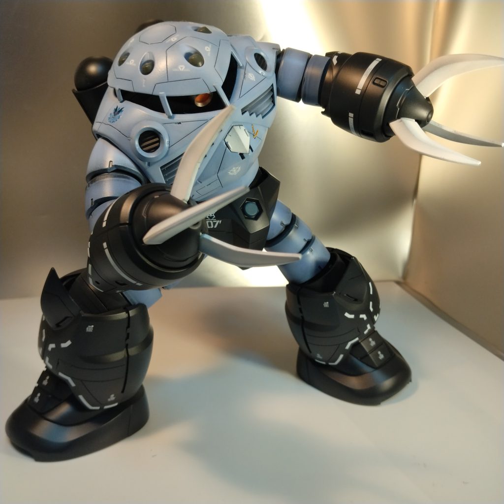 モノアイは変更してます！それとモノアイまわりのクリアパーツは外してあります！