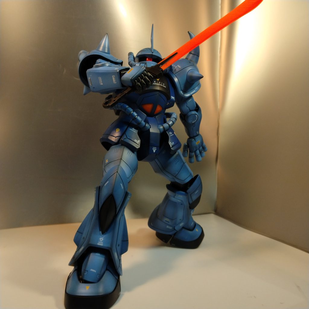 塗装してる時にちょっと青の濃さが足りなかったかな?と思いましたが!完成すると気にならないものですね!(笑)