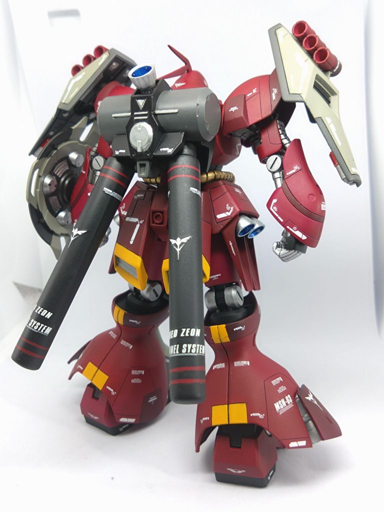 プロペラントタンクを自作しました。あとから思いついたので、これに時間がかかりました…