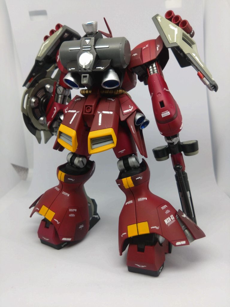 後ろもイエローを使いました。何気に色の相性が良い。バックパックが小さく背後のバランスが物足りなかったので…