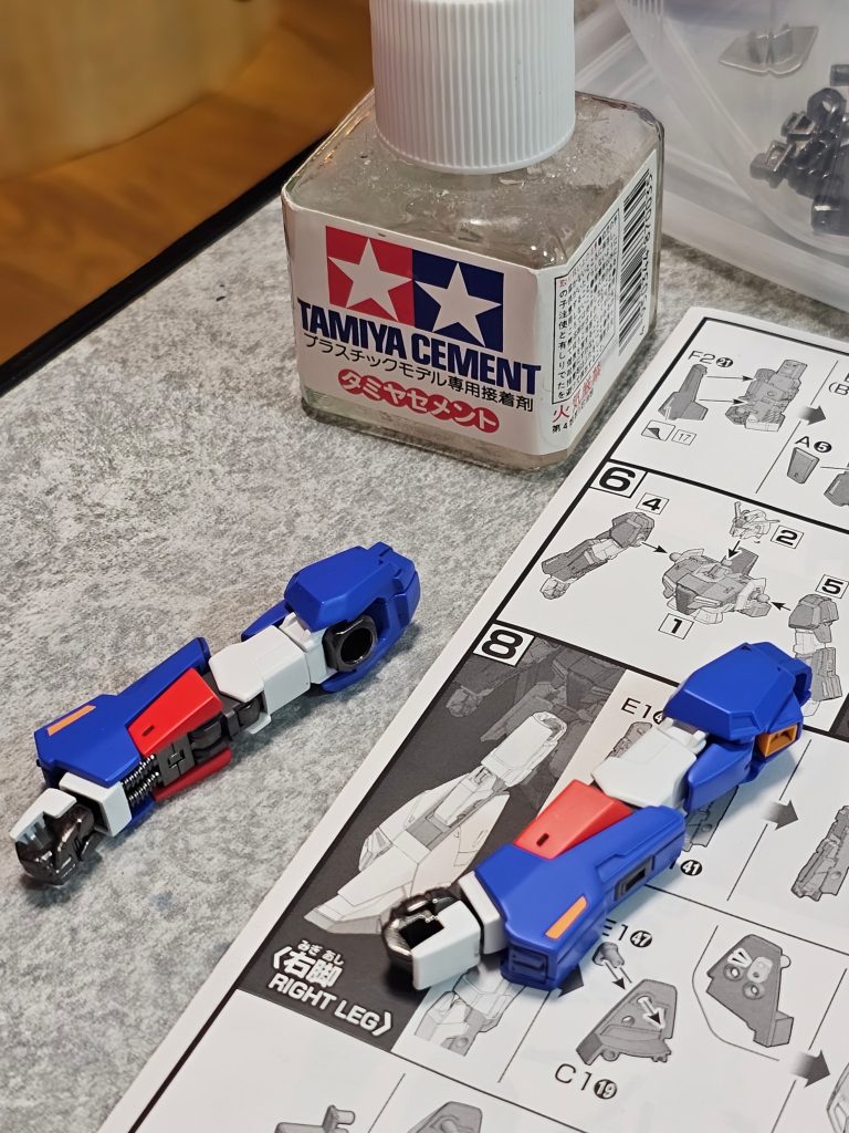 ウェーブライダー固定だと、ほぼ見えないですけど、腕もとても良い造詣となってました。