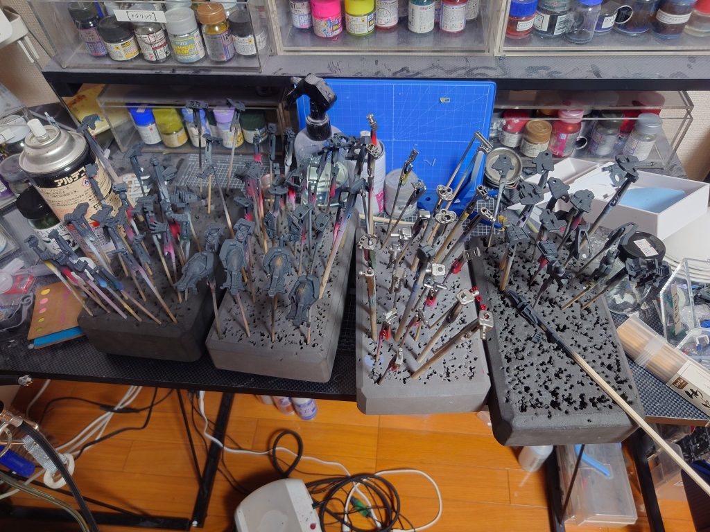 フレームの途中経過