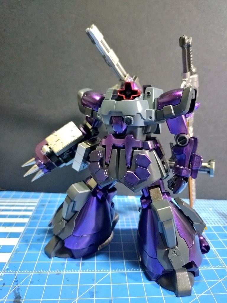 ・塗装後、スミイレ・デカール前そのうちに他の小隊機も作りたいところ(^^)