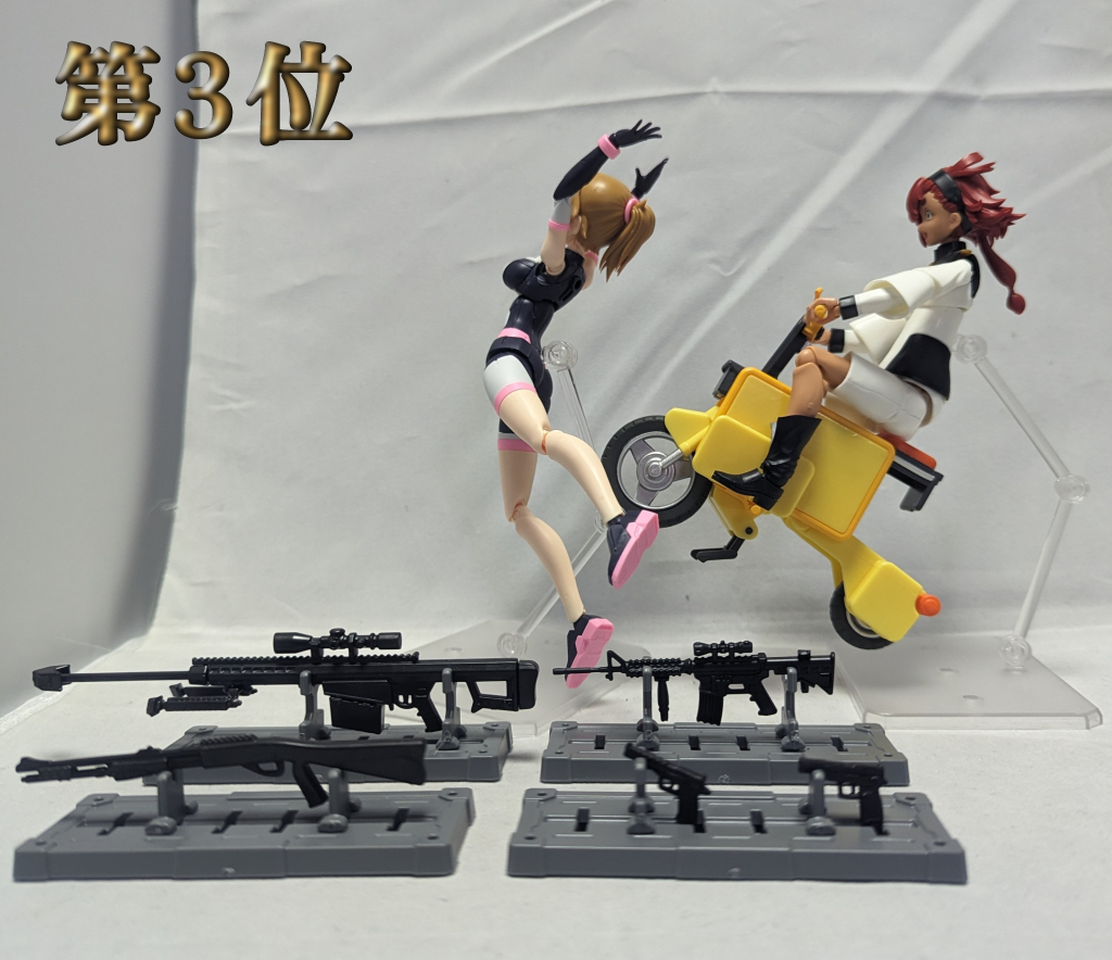第3位「例の100アレと魔女」閲覧数13872/いいね154https://gumpla.jp/other/1878969……えーと…自分の所で度々ヨゴレ役として活躍してるガンギマリスレッタの初登場回ですね…スレッタをネタで弄り倒した挙句、山〇化学のアレを紹介するという暴挙に出てた問題回です。