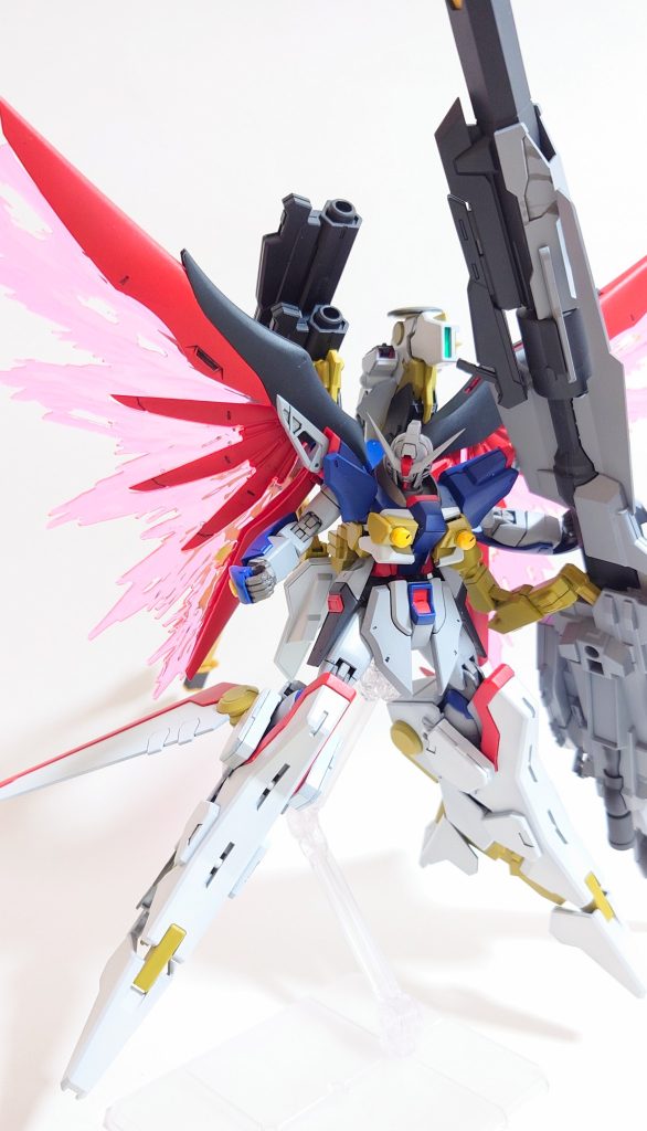 HG 1/144 デスティニーガンダムSpecII&ゼウスシルエット–5枚目/制作者：@tadopi_