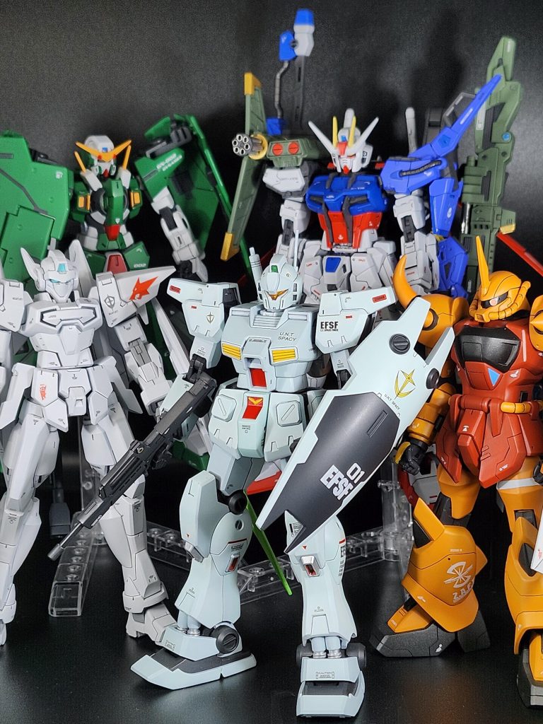 アニキたちの機体も増えました。あとはシュピーゲルがほしいです。