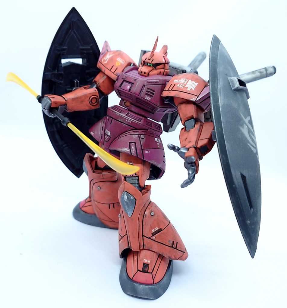 HGUCシャア専用ゲルググ。これは赤い!