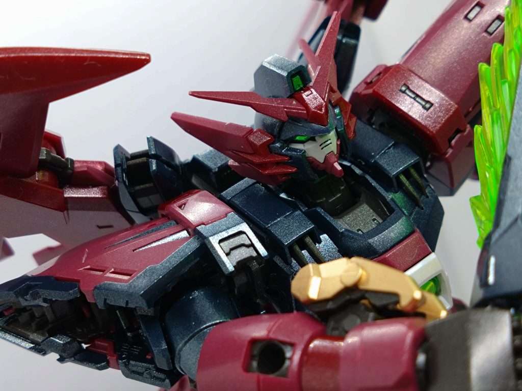 メタリックな質感が気に入ってます。テキトーに調色した割にいい感じ！