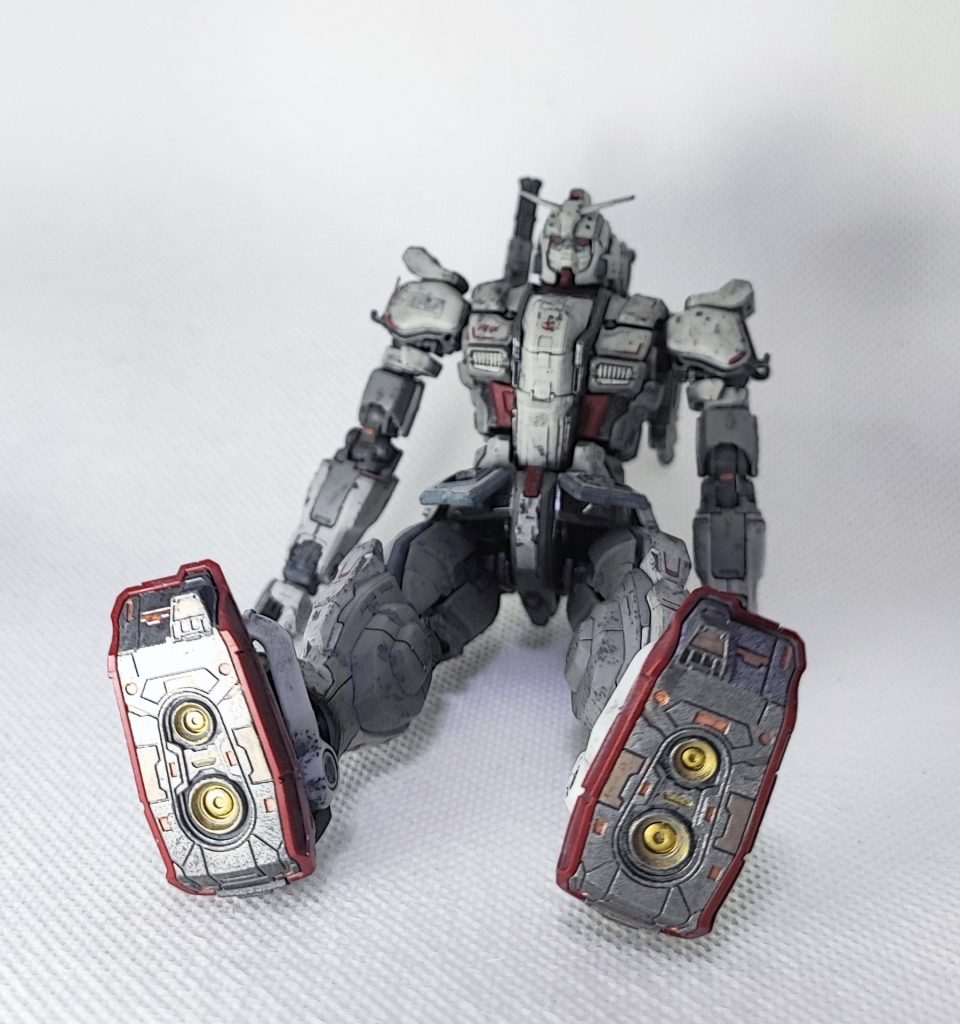 無駄に足の裏も部分塗装、誰も見やしないところこそこだわりたくなる(笑)