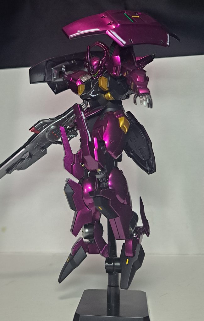 キャンディピンクの塗装がしたかっただけでダリルバルデに合うかはあまり考えなかったのですが、かなりマッチしていると思います！