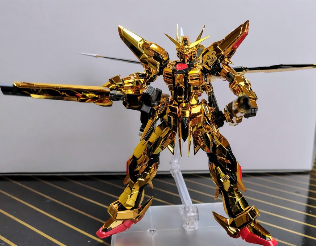 オオワシのビーム砲はグリップと接続部分が動くので様々なポーズが取れそうです