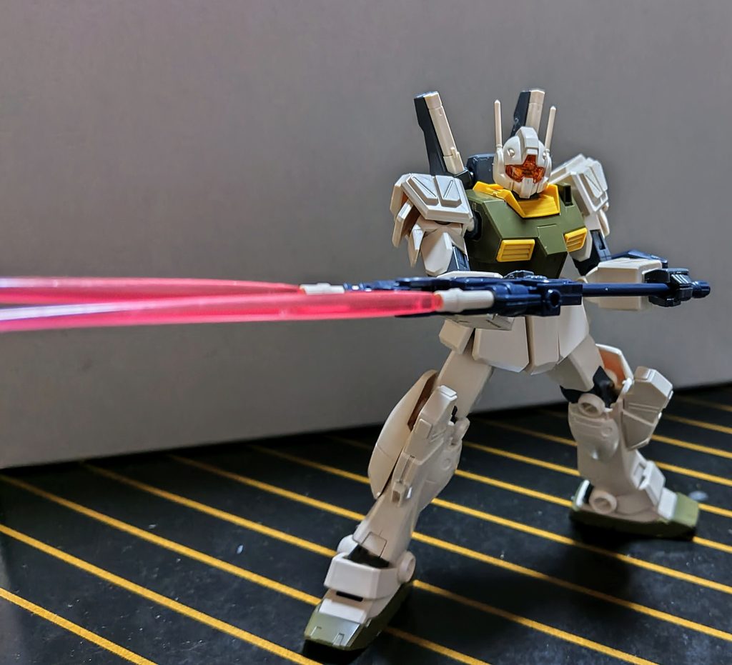 今更ですが……、ユニコーンのジムⅢって前腕にも〇モールドあったんですね…(•ᴗ•; )