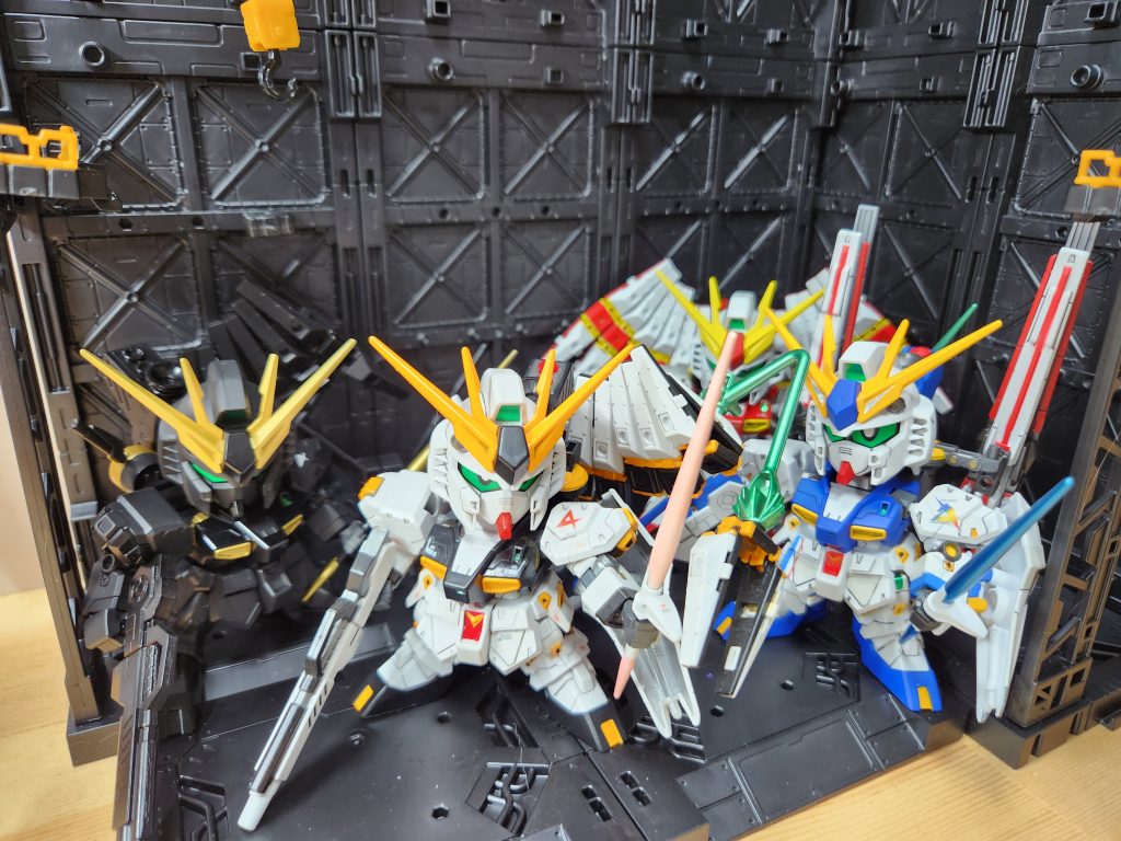 トータルSDニュー４体って…(笑)