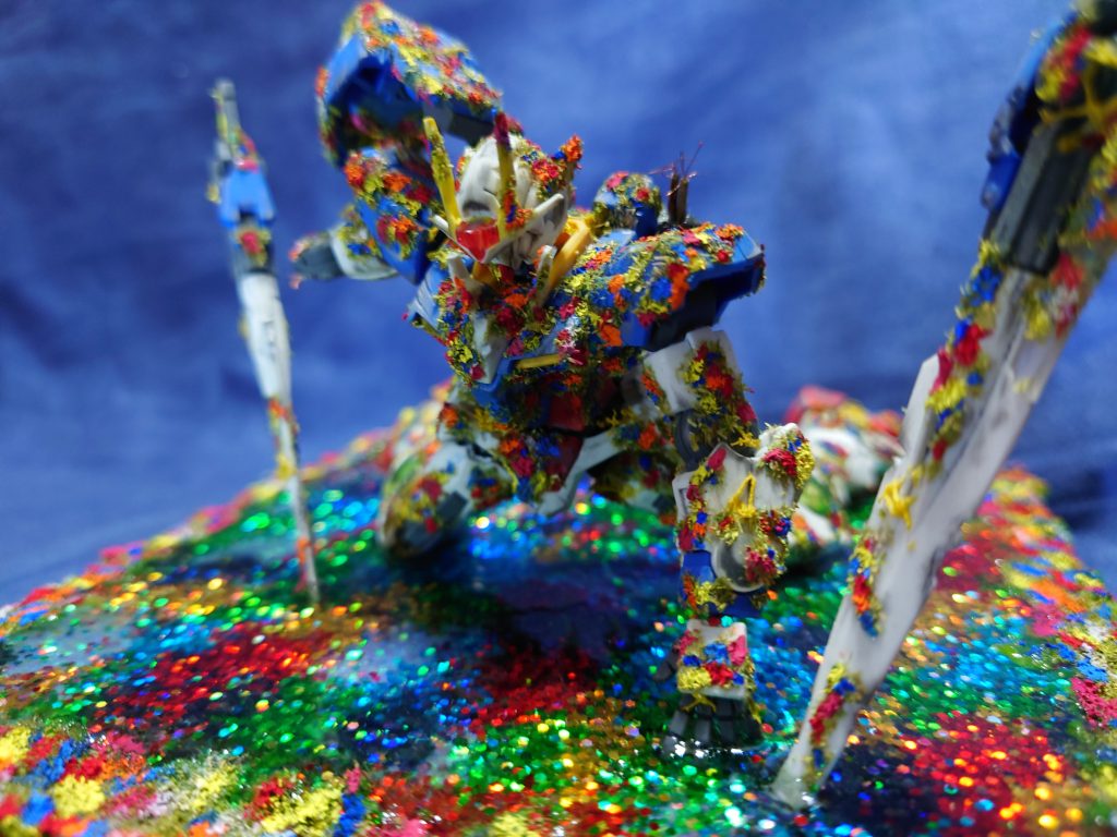 〝trust you〟 ダブルオーガンダム ✕ 百花–3枚目/制作者:KNZ