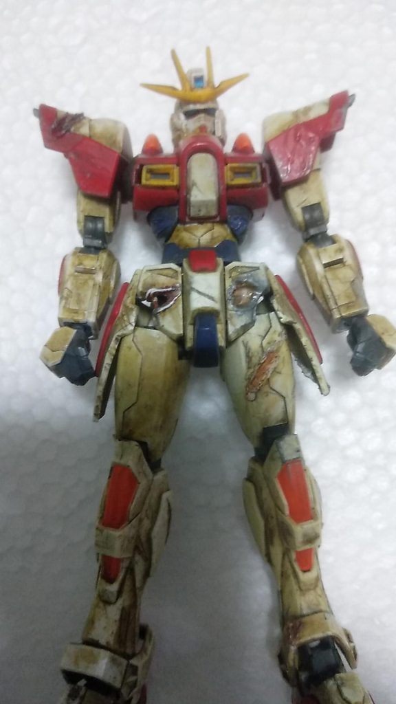 ビルドバーニングガンダム–5枚目/制作者：アーモンドチョコ