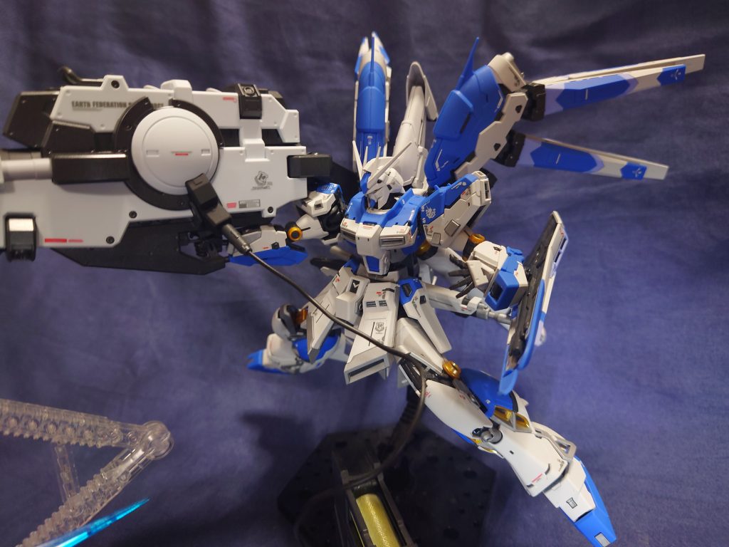 Hi-νガンダム　ハイパー・メガ・バズーカ・ランチャー装備–4枚目/制作者：KNZ