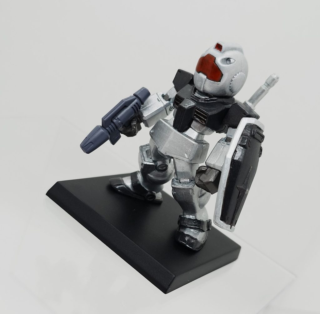 ガンダムコンバージ#22 261 RGM-79 ジム 『アージェント・キール仕様?』–2枚目/制作者：早摘みレモン