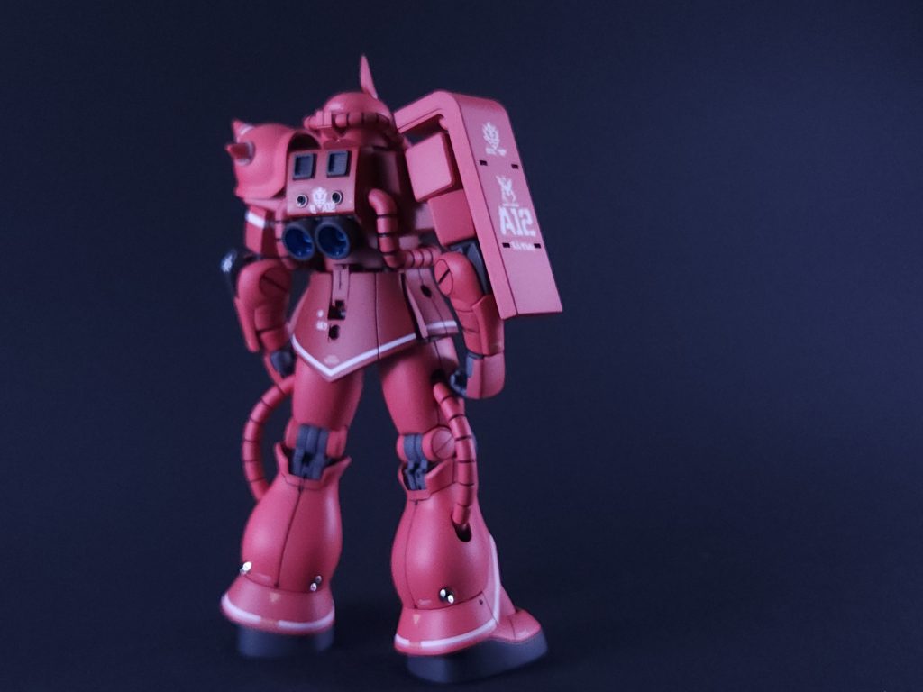 リアふくらはぎにメタルパーツ挿入