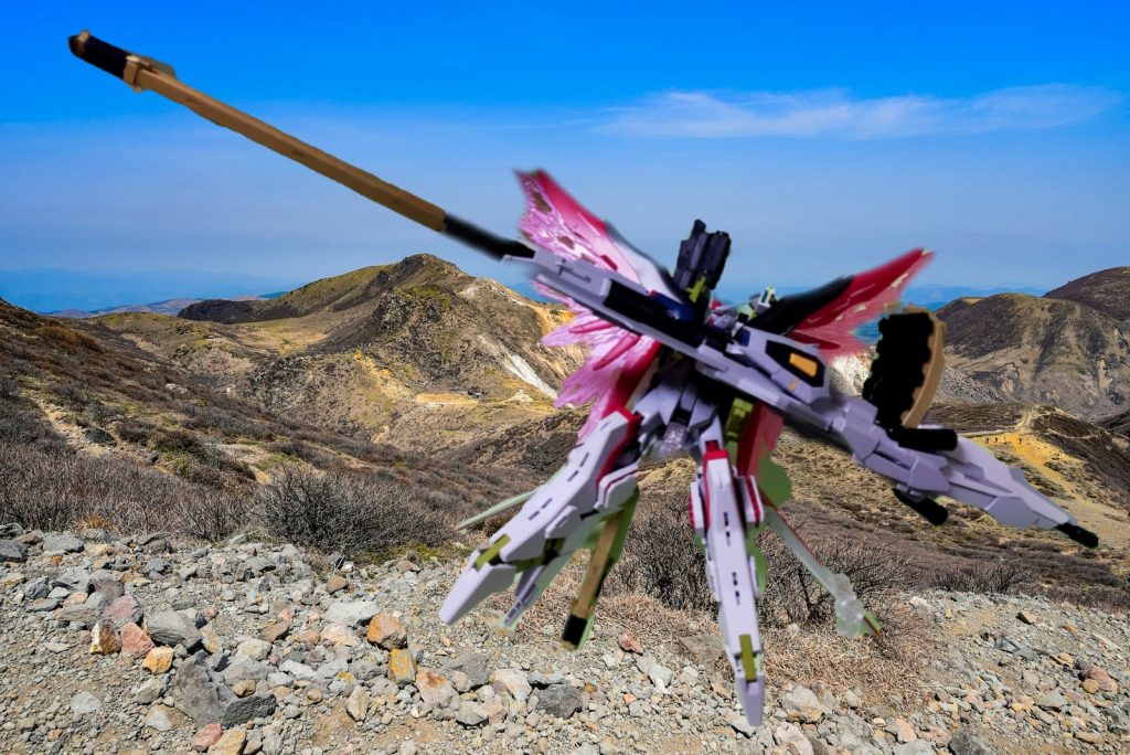 締めは地上射撃!ロックオン・ストラトスもゼウスシルエット使いそう。最後まで閲覧、どうもありがとうございました!