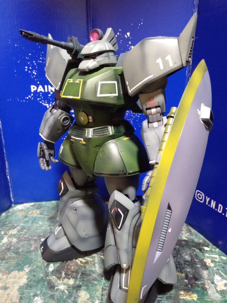 フレデリック・ブラウン軍曹はコミックス上で、小隊のリーダーをしていてブレードアンテナをしていましたが、軍曹?に~というのがなじめないので、基本は無しにしてます。