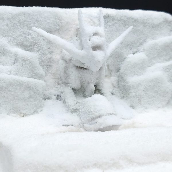 ライジングフリーダム雪像