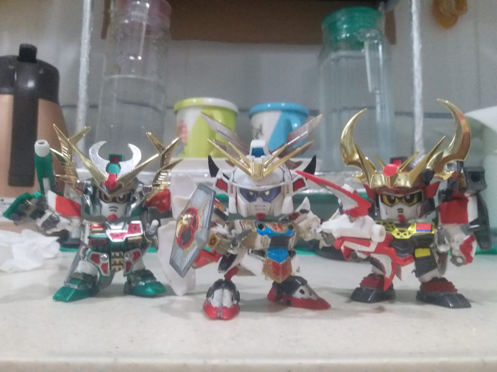 相比一年前嘅改造.........睇到自己有進步，有點感動！(gundam-kao9)https://gumpla.jp/sd/1933915