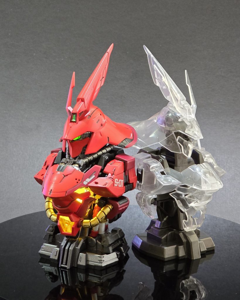 MS Mechanical Bust メカニカルバスト 07 MSN-04 Sazabi サザビー