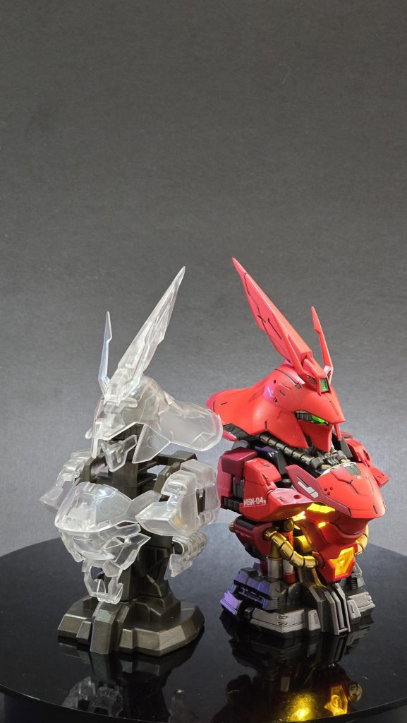 MS Mechanical Bust メカニカルバスト 07 MSN-04 Sazabi サザビー–4枚目/制作者：monkey_gunpla