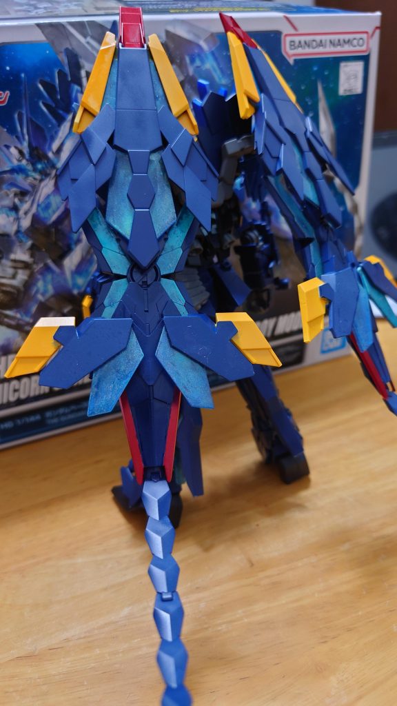 ユニコーンガンダム ペルフェクティビリティ ティターンズカラー–4枚目/制作者：こにし