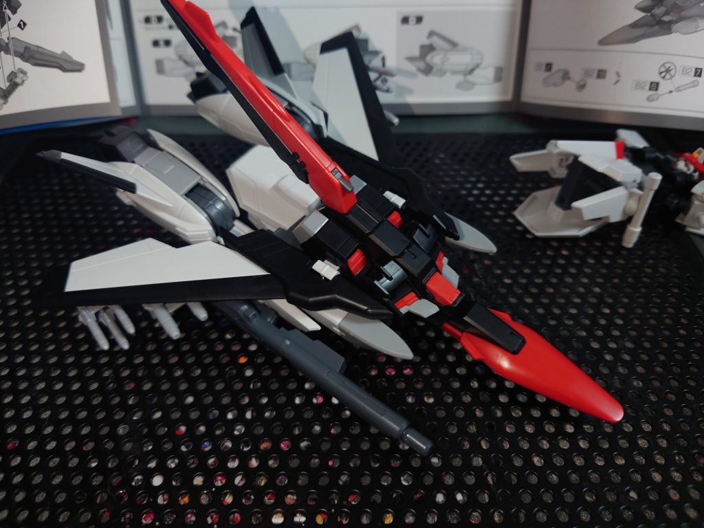 パチ組で済ませた時。作ってて思ったこと。HGのZガンダム(リヴァイブ版)だと…