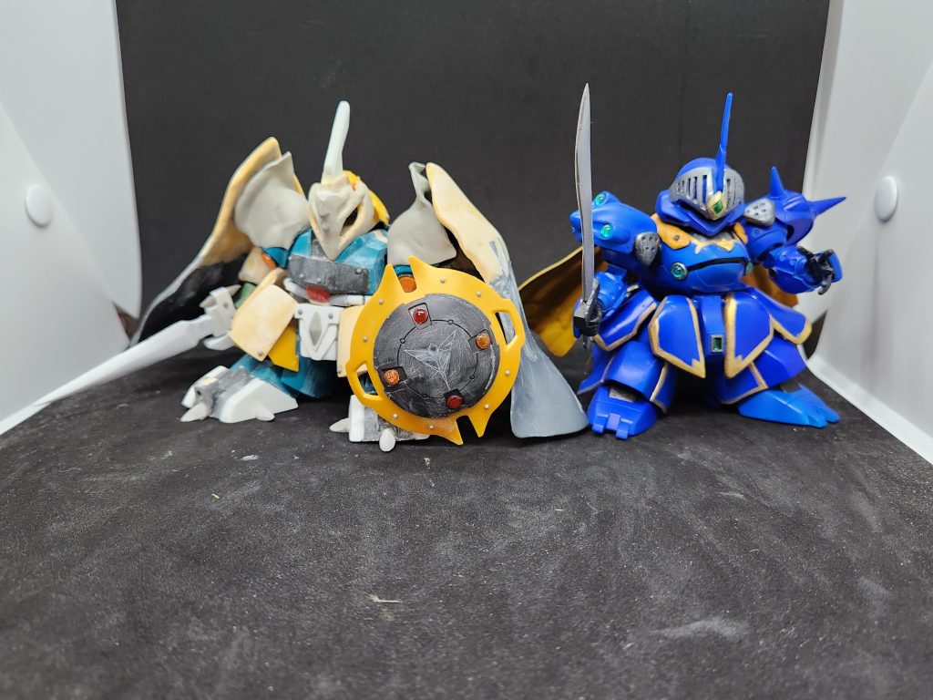 邪騎士ヤクト・ドーガとのツーショット