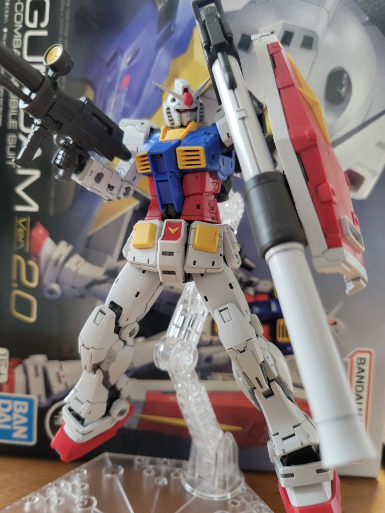 20年ぶりのガンプラ RG RX-78-2 ガンダム ver2.0