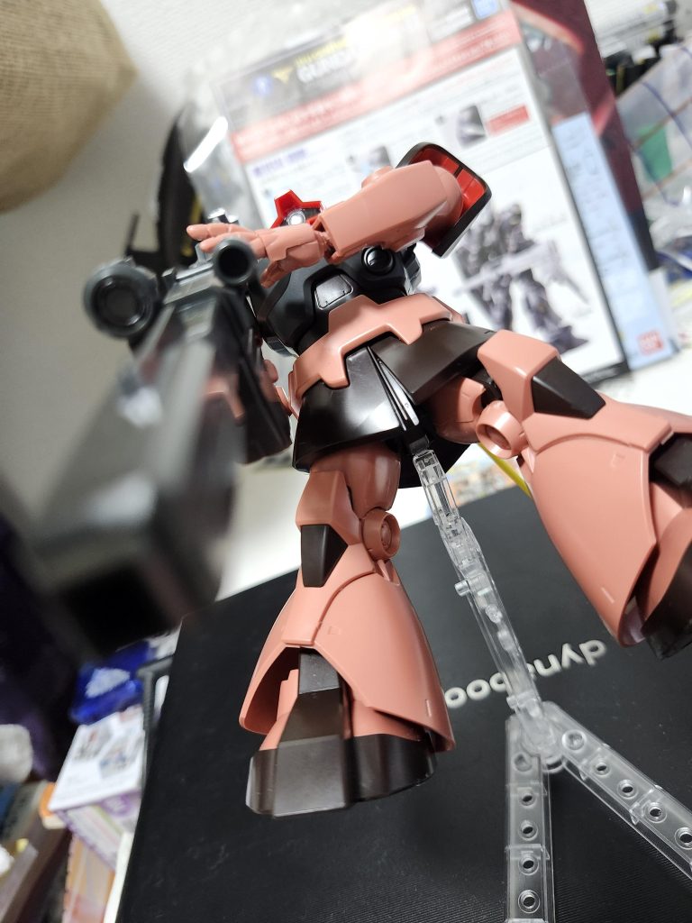 パチ組みシャア専用リック・ドム–4枚目/制作者：asagi21