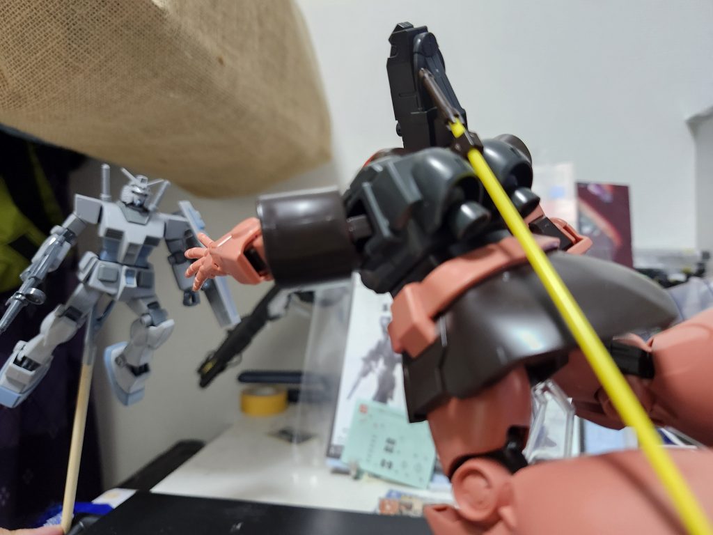 パチ組みシャア専用リック・ドム–5枚目/制作者：asagi21