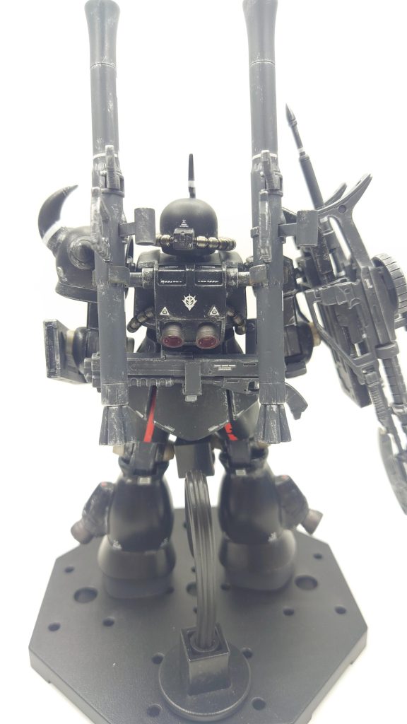 ショットガンやバズーカマウントはケンプファーを意識してます。見れば分かるか(zaku-kao4)