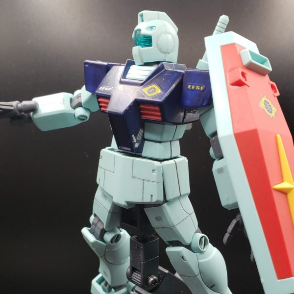 何処かの部隊の隊長機