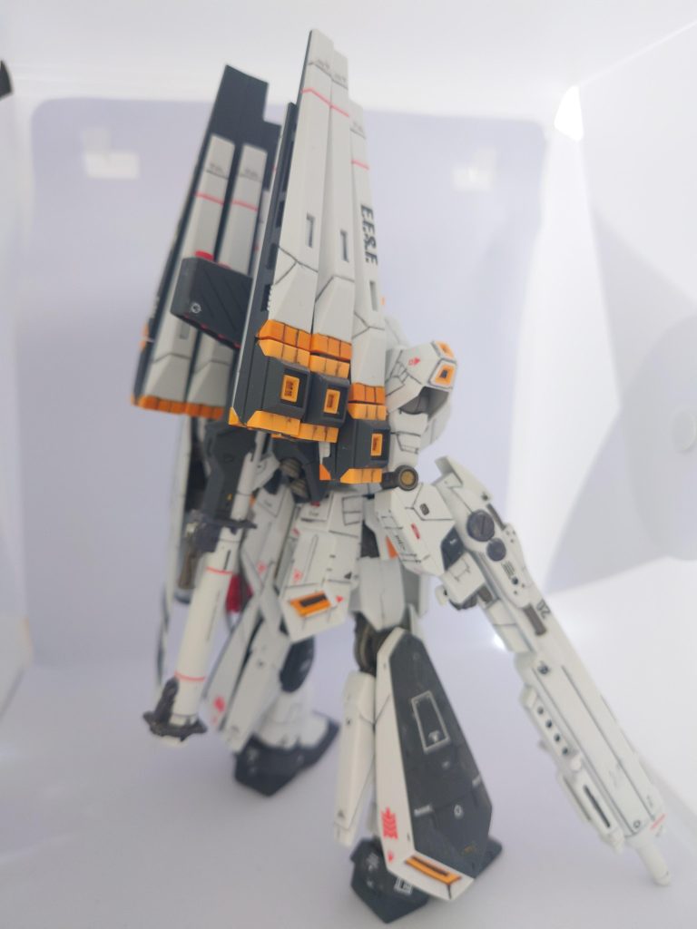 HGUC νガンダム（ヘビーウェポンシステム装備型）–4枚目/制作者：MeeGoBelle