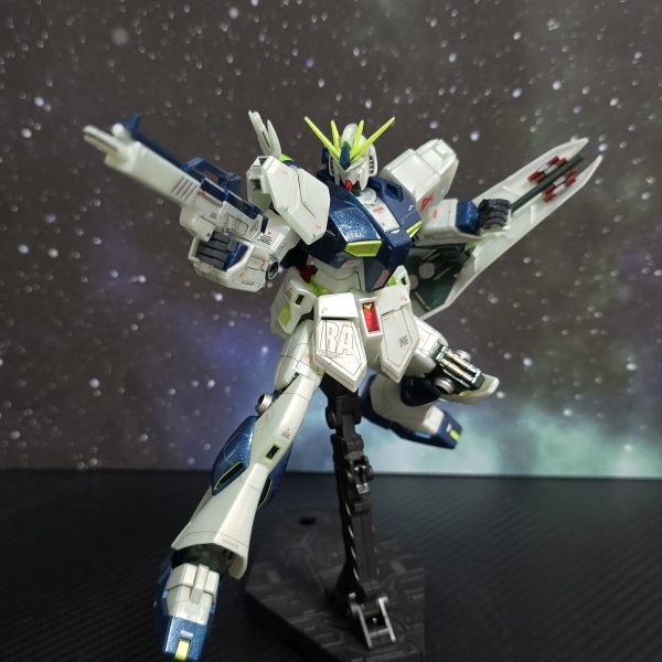 EG νガンダム　サイコフレーム発光イメージカラー