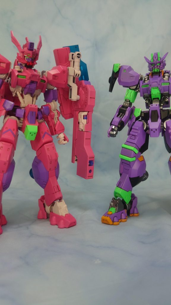 変態という名のインセインとの2ショット同じオリジン系の機体ながらなぜこうも違うのか・・・