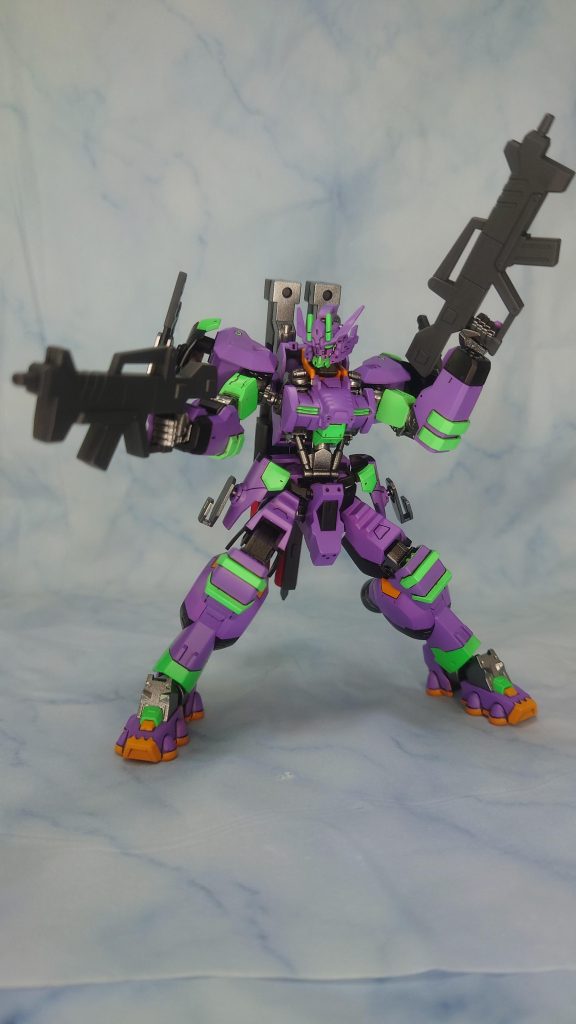 武器はアスタロトのライフル二丁に