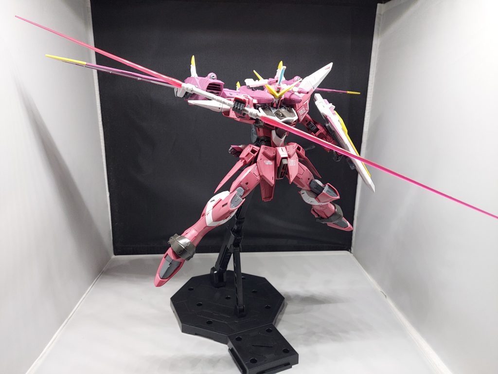 ハルバードサーベルがすこし曲がってしまってるのがすこし残念(^_^;)SEEDではよくみる武器😀