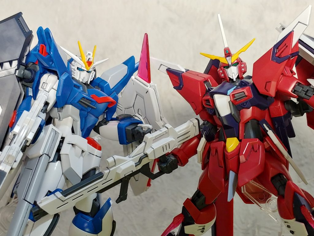 イモータルとの2ショット二機並ばせただけでこの見応えがたまりません