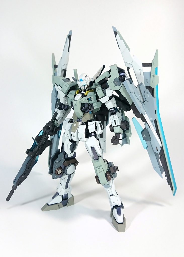 【HGスクラッチ】ガンダムアストレアⅡ+プロトザンユニット–6枚目/制作者:明石焼き