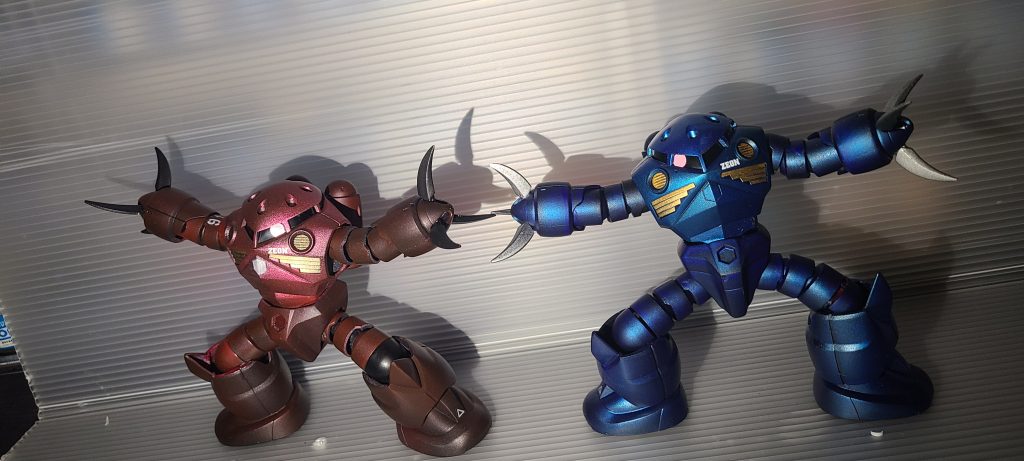 やはりジオン水泳部はプラモ自体の出来が好きです(gundam-kao4)