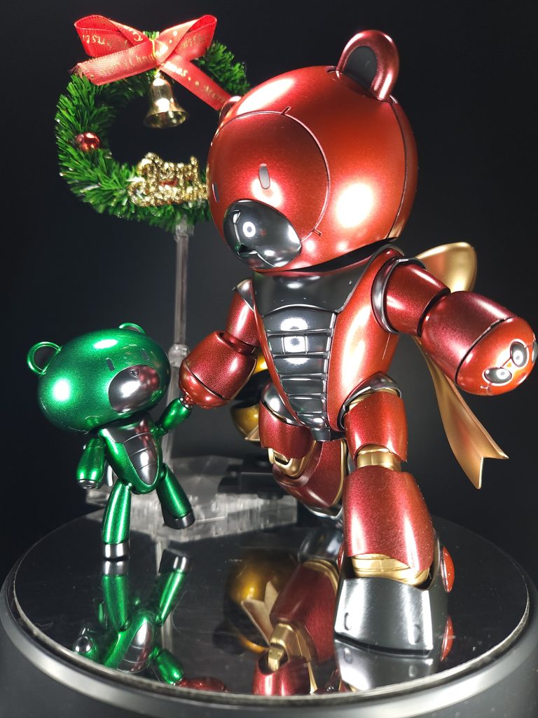 HG 1/144 ベアッガイオハナ & アロハロ クリスマス キャンディ塗装仕上げ