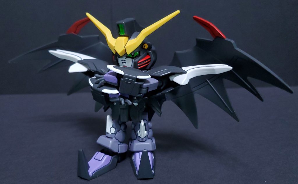 ヘルカスタム。腕組みです。