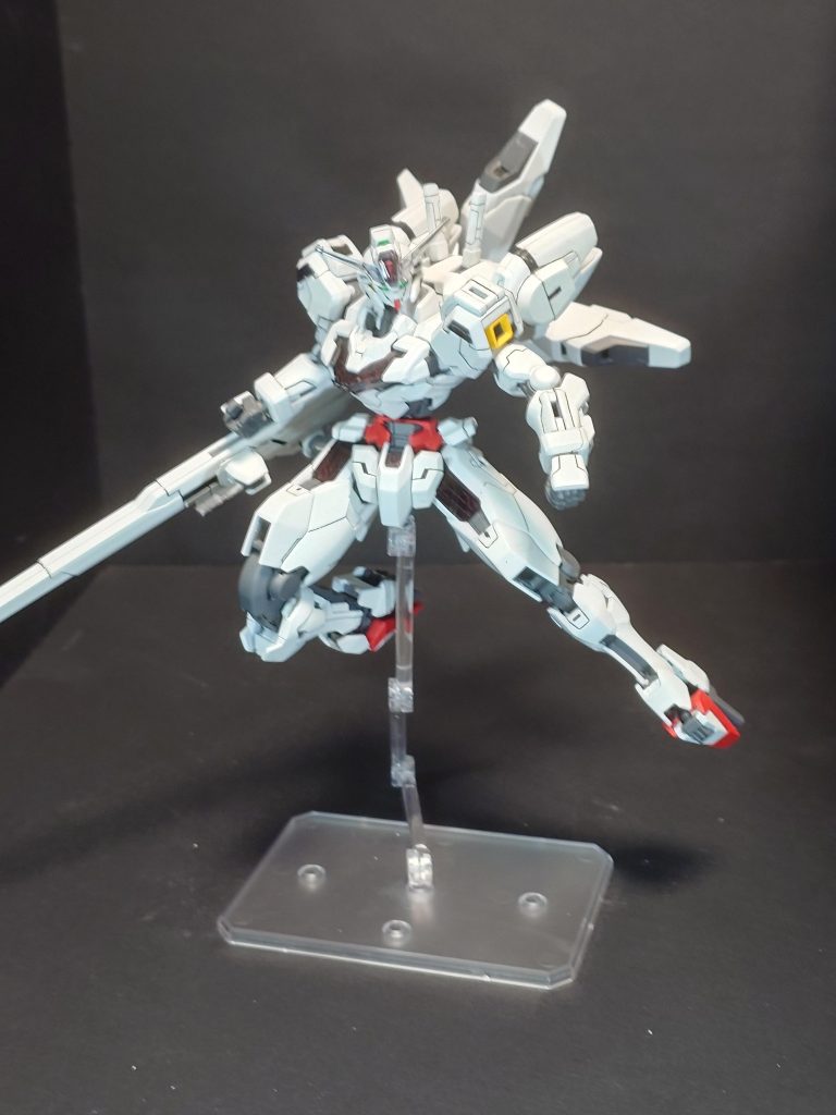 ヴァリアブルロッドライフル構え