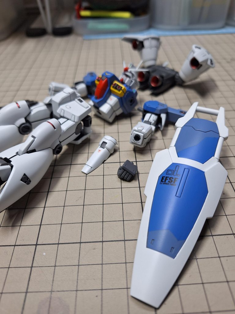 組立前の儀式は済ませています。あしからず。