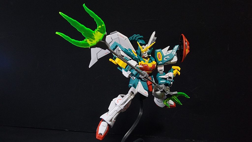 ツインビームトライデントのビーム部を削ってシャープ化。